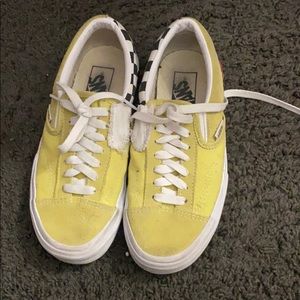 yellow vans
